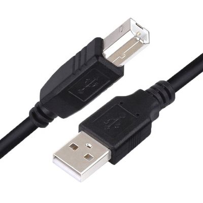 Chargement de données 1M de haute qualité USB B mâle à USB 2.0 A mâle câble de scanner d'imprimante