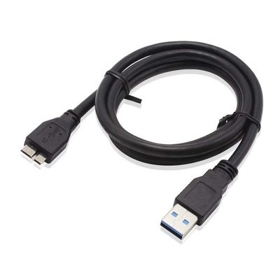 Chargement de données à haute vitesse 5 Gbps USB 3.0 Micro B câble pour disque dur SDD HDD
