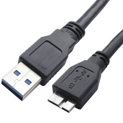 Chargement de données à haute vitesse 5 Gbps Micro USB 3.0 câble A à Micro B pour disque dur Samsung Sdd Hdd