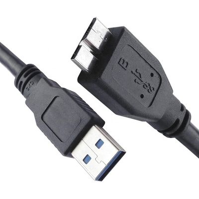 Chargement de données à haute vitesse 5 Gbps câble Micro USB 3.0 pour disque dur externe SDD HDD