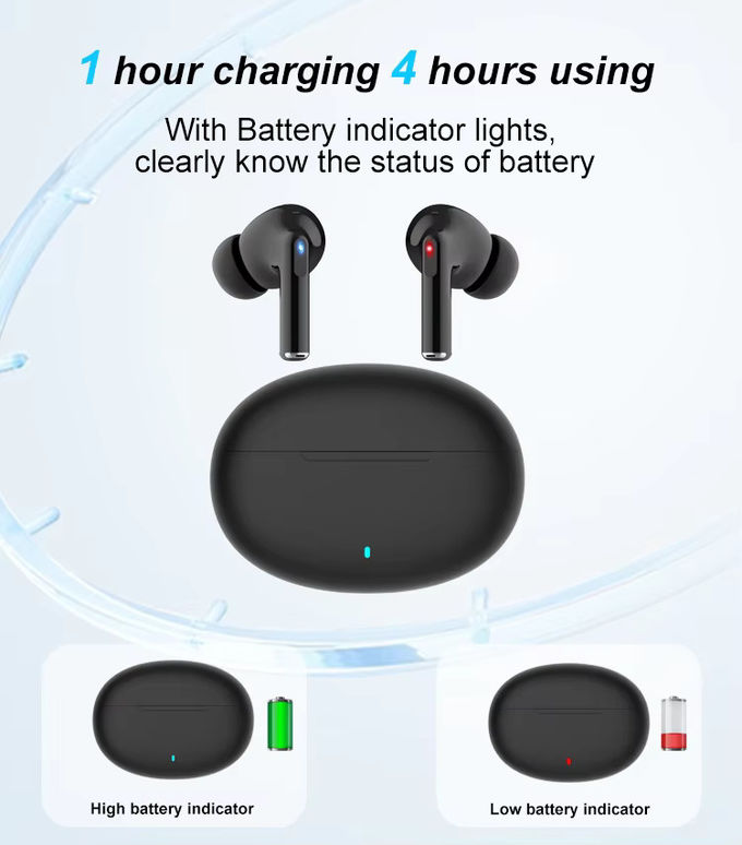 Ipod Pro Tws écouteurs sans fil 2024 dans l'oreille écouteurs bruit annulation Hifi Sport mini écouteurs à dents bleues 7