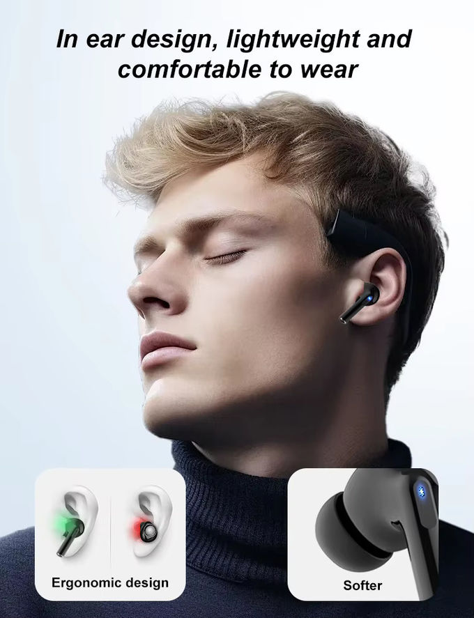 Ipod Pro Tws écouteurs sans fil 2024 dans l'oreille écouteurs bruit annulation Hifi Sport mini écouteurs à dents bleues 5