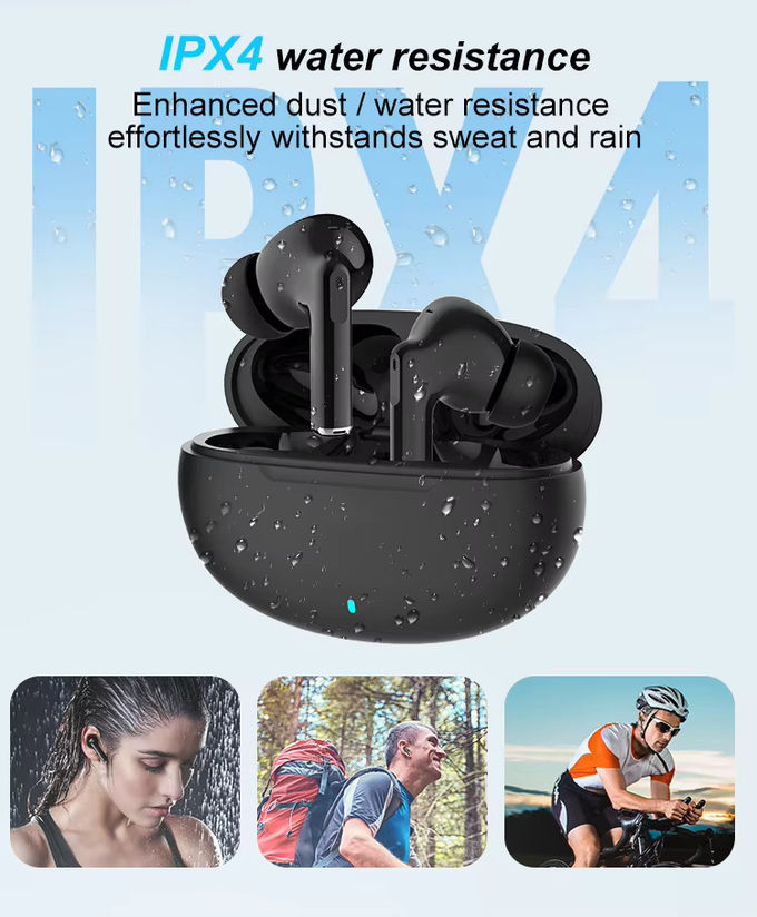 Ipod Pro Tws écouteurs sans fil 2024 dans l'oreille écouteurs bruit annulation Hifi Sport mini écouteurs à dents bleues 3